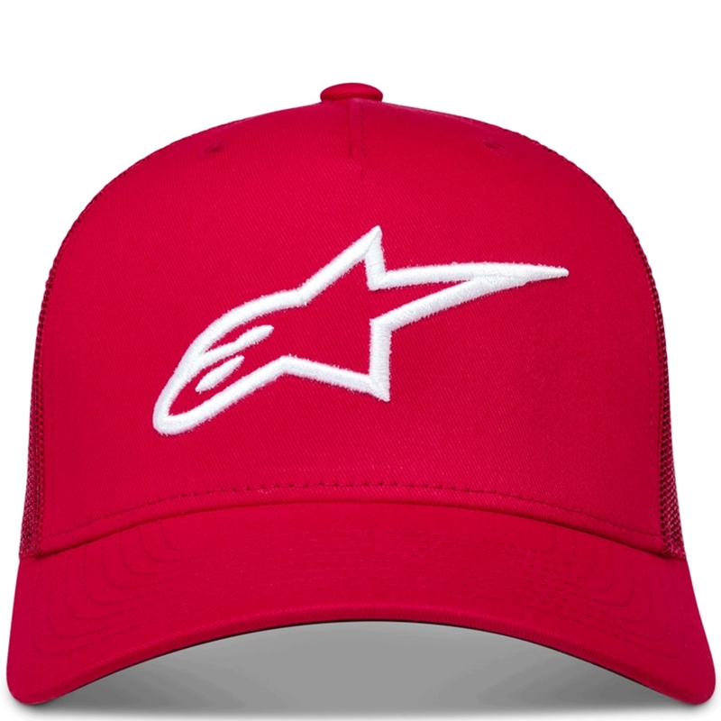 Шапка Alpinestars Ageless червено-червена