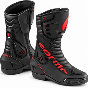 Мотоциклетни ботуши Forma Freccia EVO V.2 черно-червени