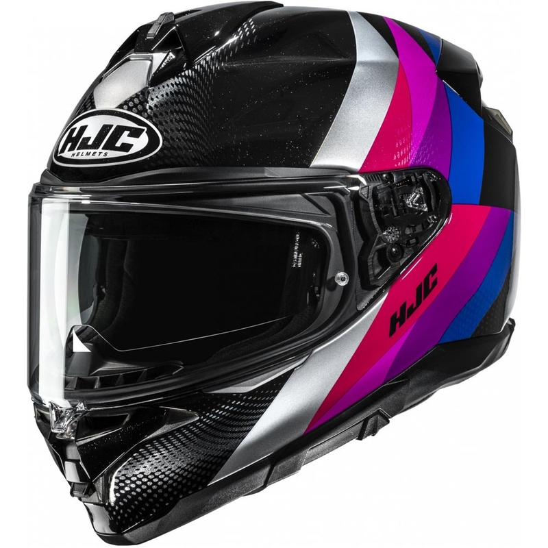 Мотоциклетна каска за цялото лице HJC F72 Racero MC8, черна