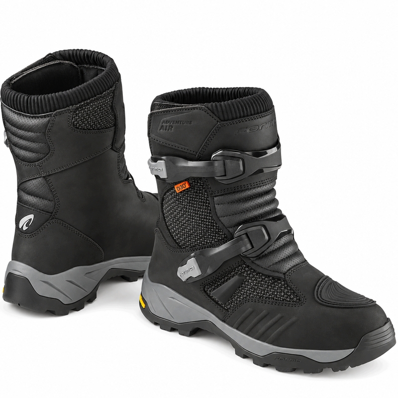 Мотоциклетни ботуши Forma Adventure Air Low Dry, черни