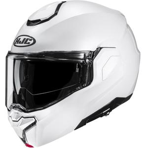 HJC i101 Solid, сгъваема мотоциклетна каска, перлено бяла