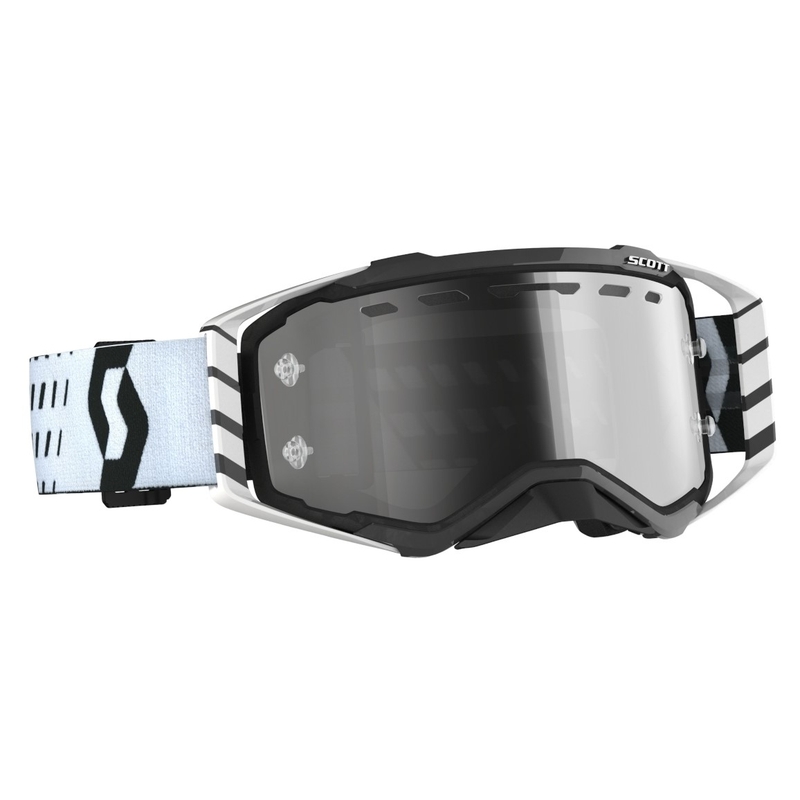 Motokrosové brýle SCOTT Prospect Enduro LS černo-bílé