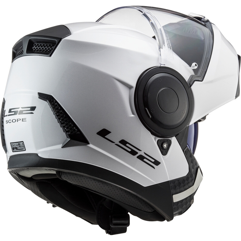 LS2 FF902 Scope Solid мотоциклетна каска бяла