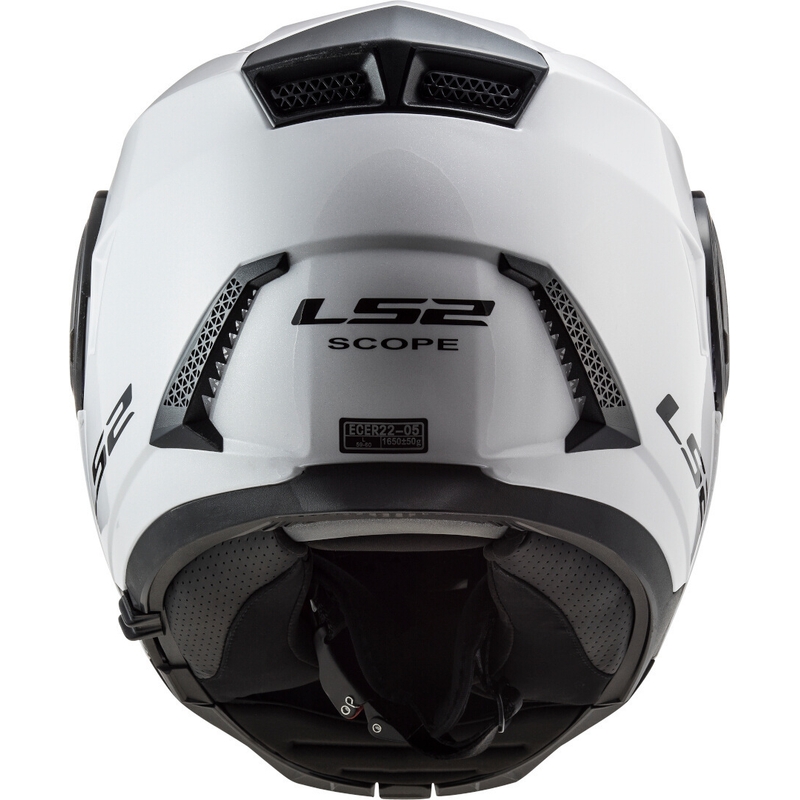 LS2 FF902 Scope Solid мотоциклетна каска бяла
