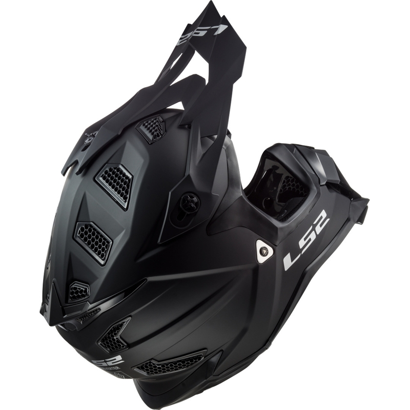 Motokrosová přilba LS2 MX470 Subverter Noir černá matná