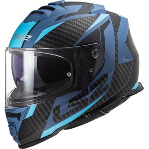 LS2 FF800 Storm Racer черно-синя интегрална мотоциклетна каска