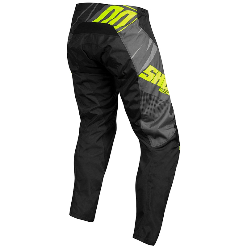 Dětské motokrosové kalhoty Shot Devo Ventury černo-šedo-fluo žluté