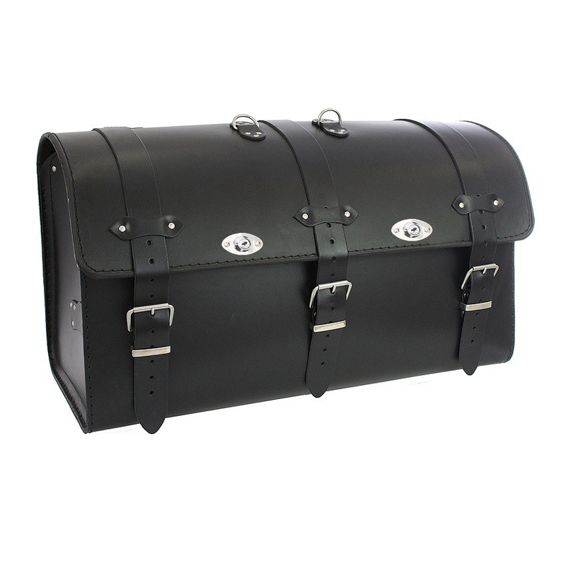 Кожен куфар за мотоциклет Chopper RSA-8A - 2 ключалки