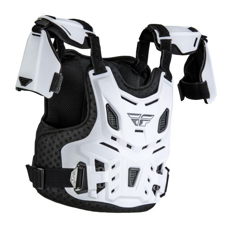 FLY Racing Revel Roost бял протектор за тяло на дете