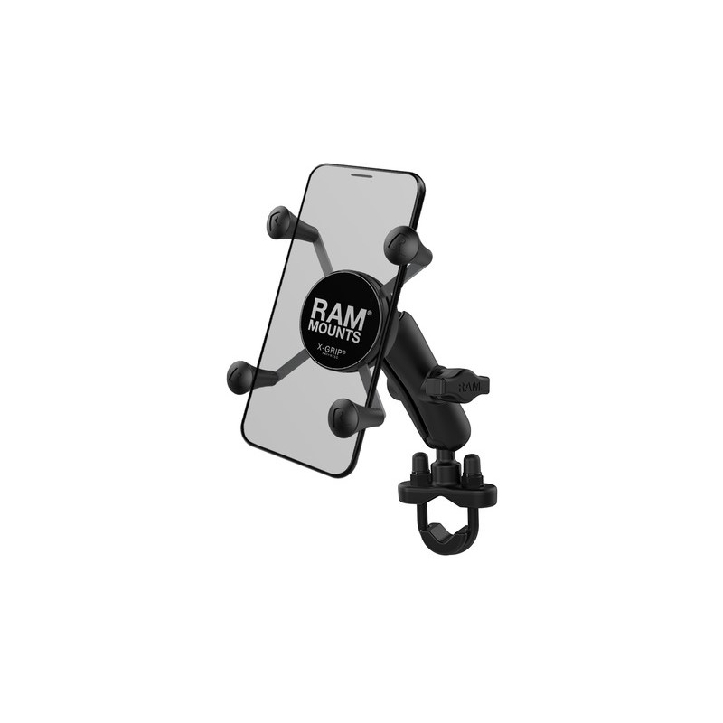 RAM Mounts X-Grip държач за мобилен телефон за кормило с диаметър 12,7-31,75 мм