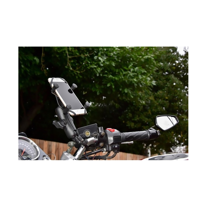 RAM Mounts X-Grip държач за мобилен телефон за кормило с диаметър 12,7-31,75 мм