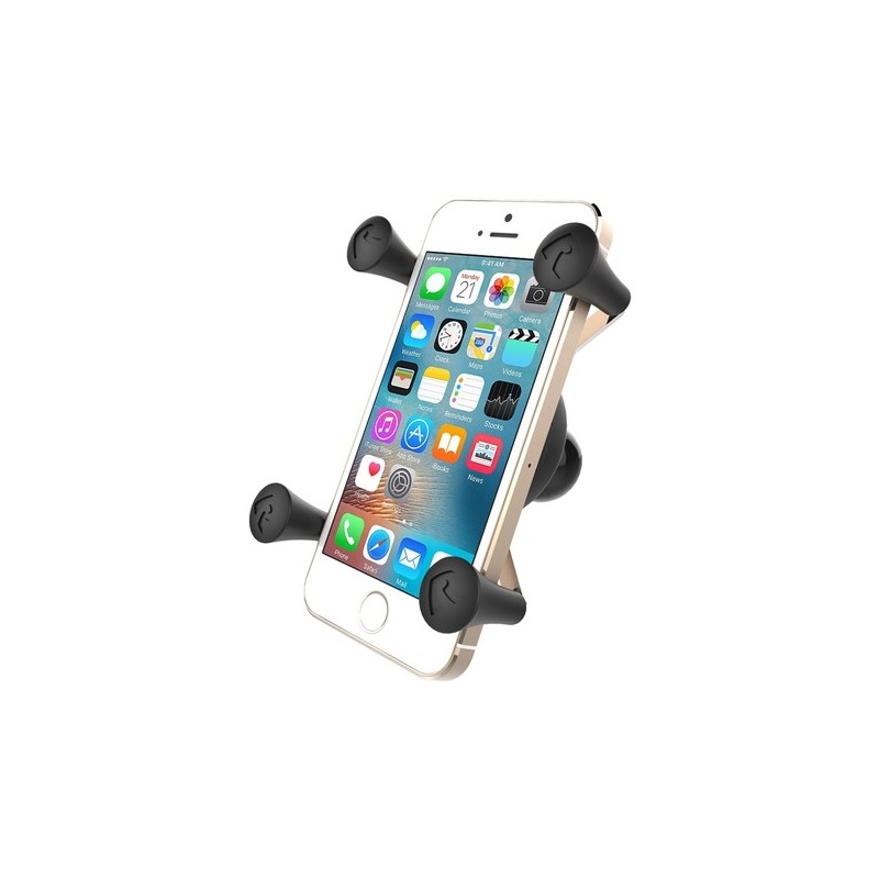 Универсален държач за мобилен телефон RAM Mounts X-Grip с 1" сачмен шпилка
