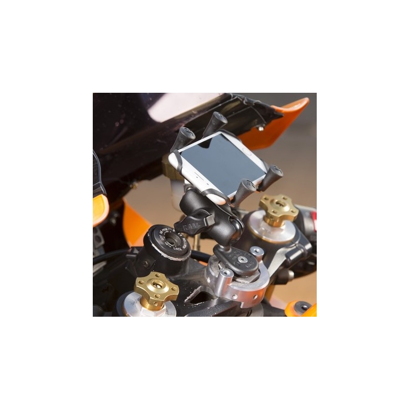 Монтиране на RAM за врата на вилката на мотоциклета с 1" щифт