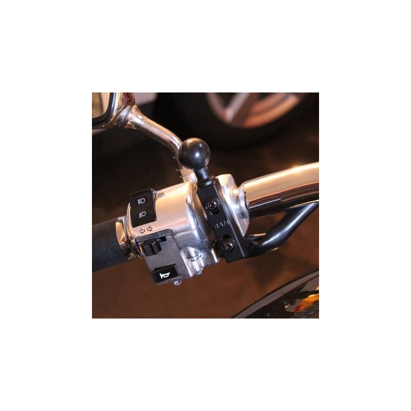 Монтиране на RAM с 1" щифт за втулка на спирачен/съединителен лост за мотоциклет