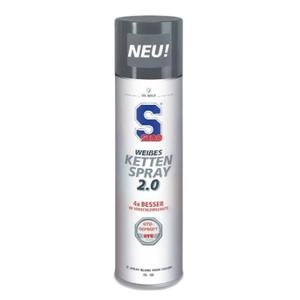 Смазка за вериги S100 - Бял спрей за вериги 2.0 400 ml