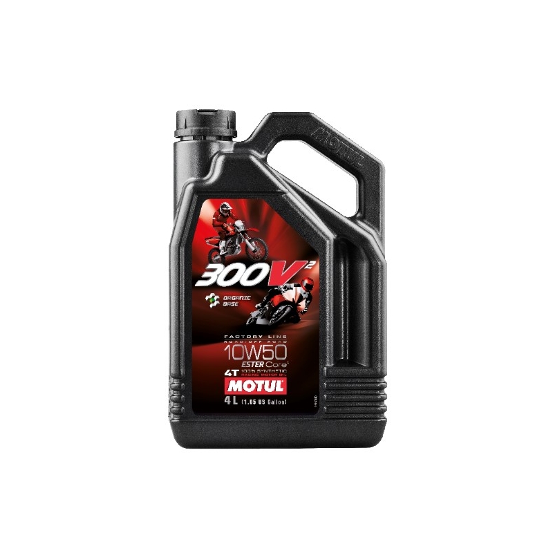 Масло Motul 300V² 4T FL Road/Off Road 10W50 4 л