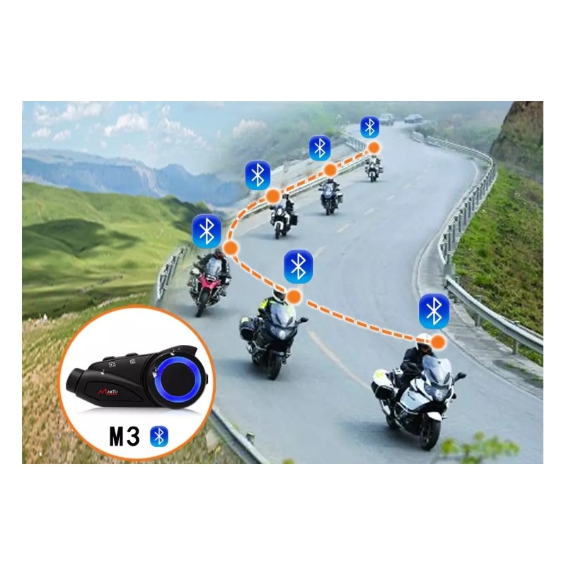 Bluetooth интерком MaxTo M3 с FULL HD SONY камера