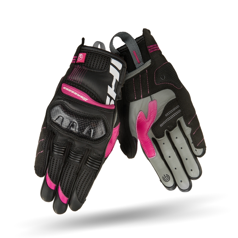Дамски ръкавици за мотоциклетизъм Shima X-Breeze 2 Black and Pink
