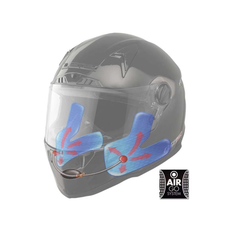 Přilba na motorku LS2 Supra černo bílá výprodej