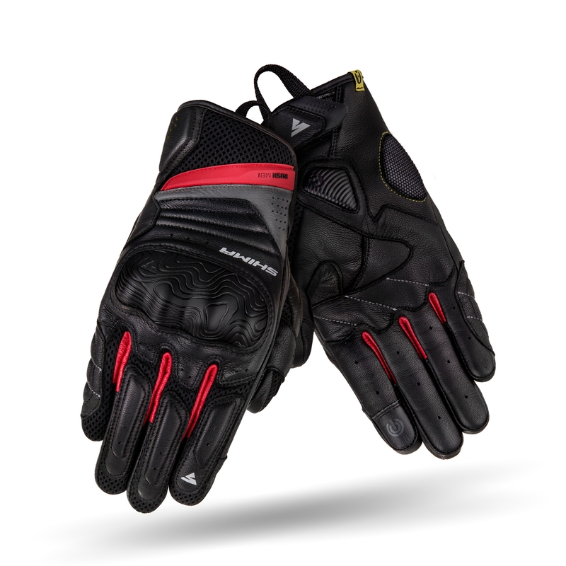 Ръкавици за мотоциклет Shima Rush black-red