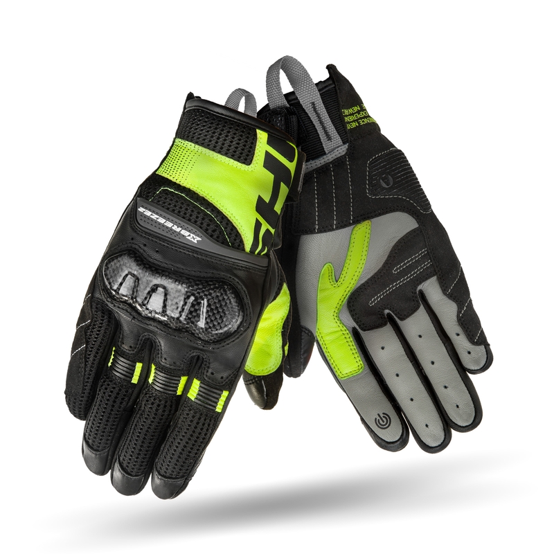Ръкавици за мотоциклет Shima X-Breeze 2 black-fluo yellow