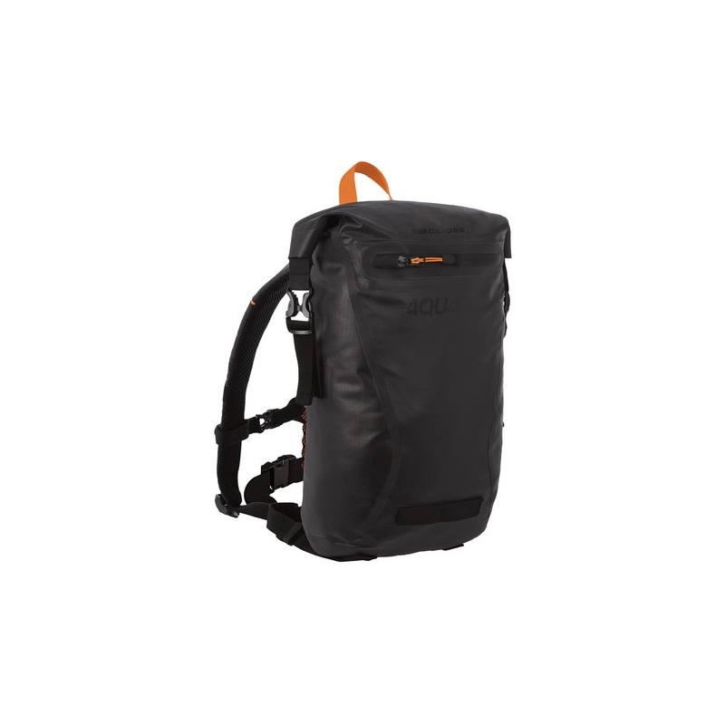 Vodotěsný batoh Oxford AQUA EVO černo-oranžový 22 l