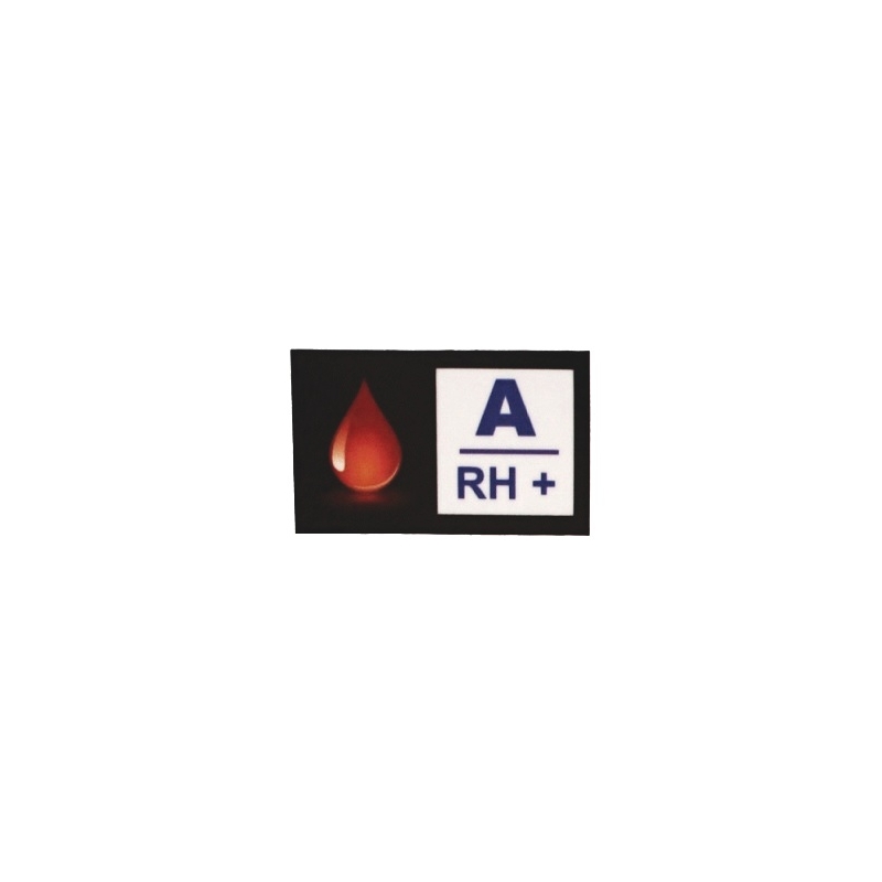 Стикер с кръвна група A RH+