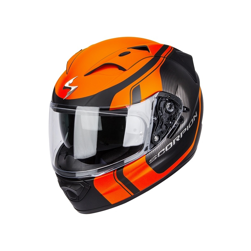 Integrální přilba Scorpion EXO-1200 Stream Tour černo-oranžová výprodej